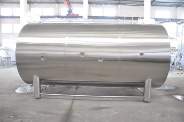 100BBL Horizontal Stackable Brite Beer Tank