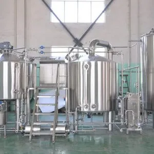 2000L 2vessels Microbrewery Beer Equipment