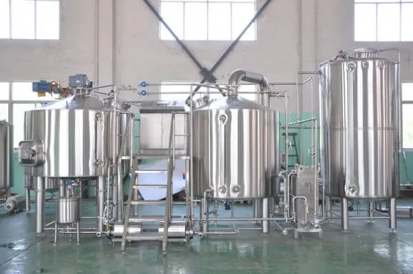 2000L 2vessels Microbrewery Beer Equipment
