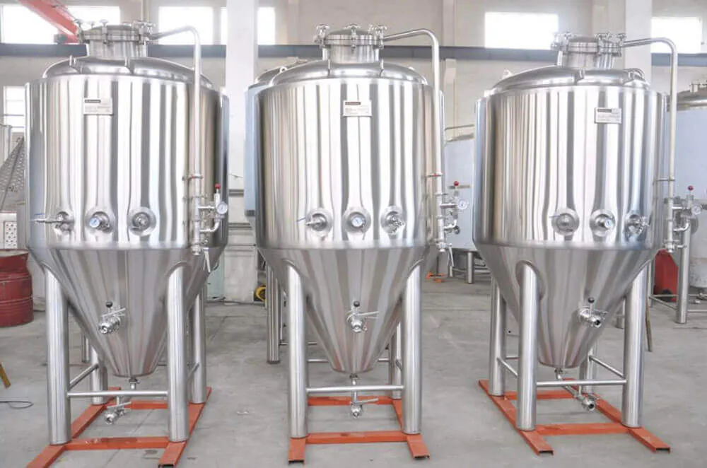 500l Cuve de fermentation de la bière , Cuve de fermentation à  cylindre-cône - Vdobrew
