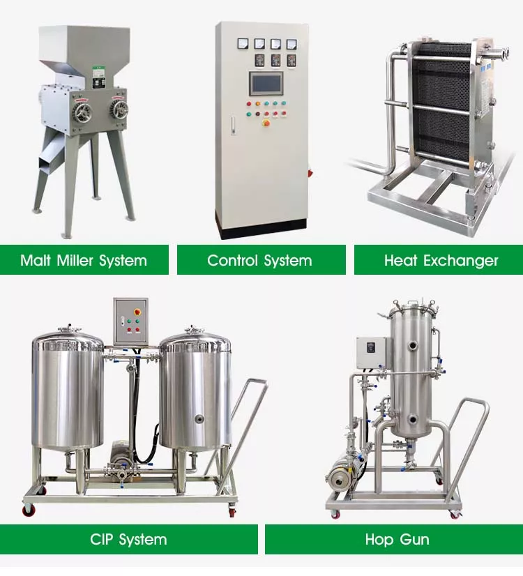 Equipment of 15BBL Micro Beer Brewery