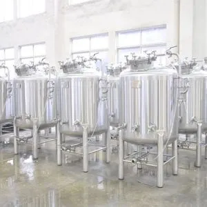 Single Jacketed Beer Storage Tank