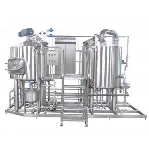 Skid mounted 500L electric brewhouse