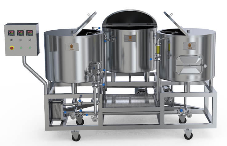 The brewhouse control how to choose, TC and PLC? 1 100L brewhouse control with TC