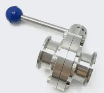 Home Brewing Equipment 35 SUS 304 Sanitary Butterfly Valve