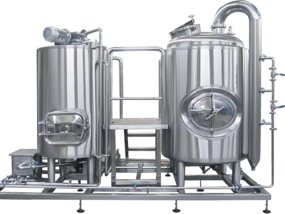 two vessel beer equipment system
