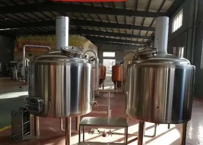 Two Traditional Beer Saccharification Machines Two Traditional Beer Saccharification Machines